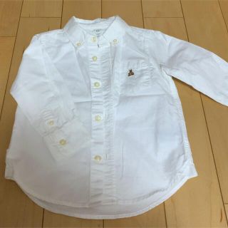 ベビーギャップ(babyGAP)のbaby GAP 白シャツ(ブラウス)