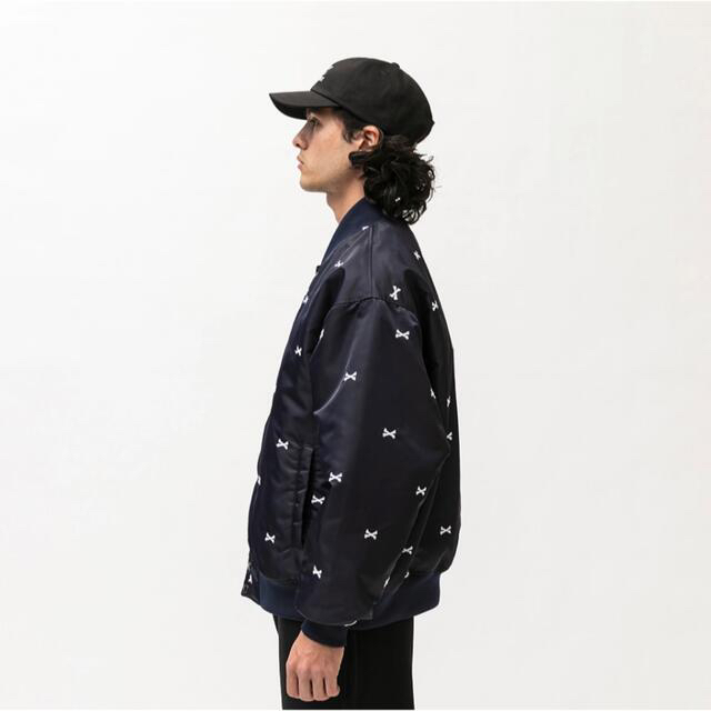 W)taps - WTAPS 22SS TEAM JACKET NAVY XLサイズの通販 by でぶちゃん