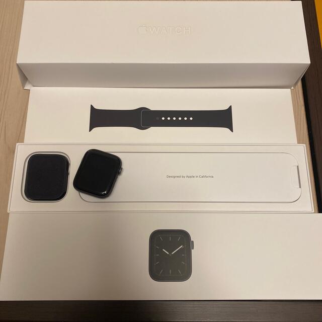 Apple Watch - apple watch series 5   44m アルミニウム　グレー　本体