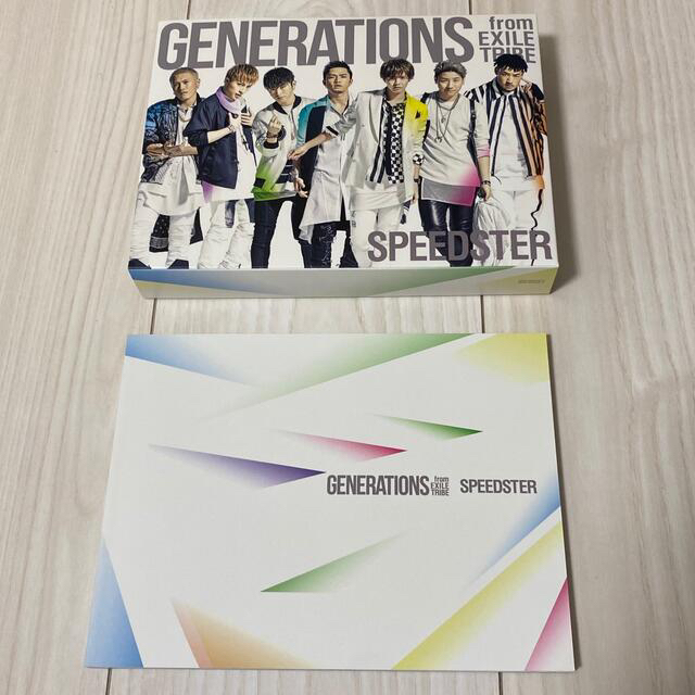 GENERATIONS(ジェネレーションズ)のGENERATIONS SPEEDSTER(初回生産限定) FC限定ブック付 エンタメ/ホビーのCD(ポップス/ロック(邦楽))の商品写真