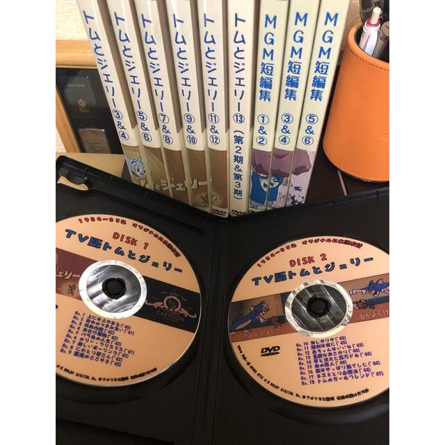 八代駿・藤田淑子版トムとジェリー全111話+MGM短編集DVD全部で20枚組
