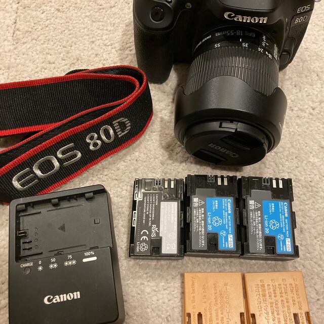 から厳選した Canon - Canon EOS 80D ボディ(箱付き) キャノン 一眼