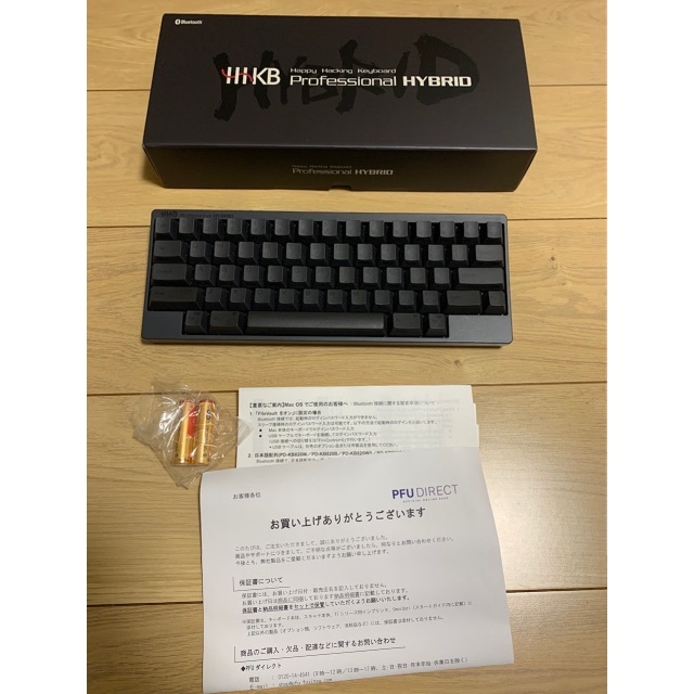 HHKB Professional HYBRID Type-S 英語配列／墨PC/タブレット