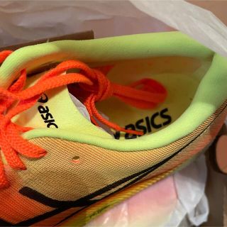 asics   オレンジ.5cm METASPEED SKY asics メタスピードスカイの