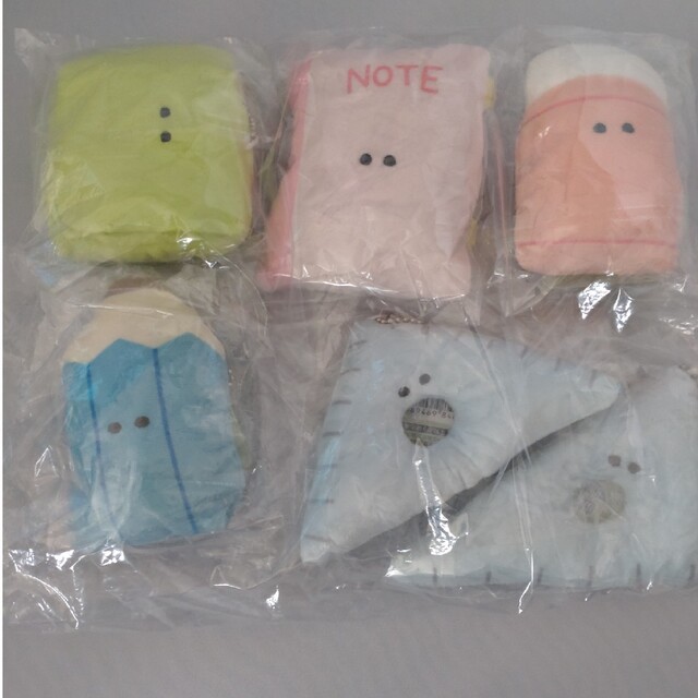 つぶらな瞳の文房具 さんすうのじかん 6種セット エンタメ/ホビーのおもちゃ/ぬいぐるみ(キャラクターグッズ)の商品写真