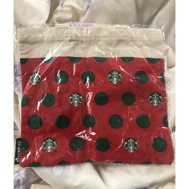 Starbucks Coffee(スターバックスコーヒー)のHIRO様 専用  スタバ エコバッグ 非売品 とコースター2枚 レディースのバッグ(エコバッグ)の商品写真