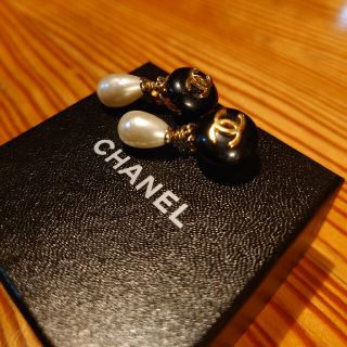 シャネル(CHANEL)のCHANELシャネルイヤリングティアドロップ(イヤリング)