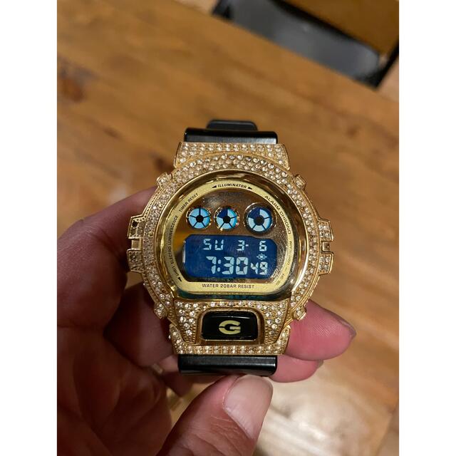 大人気の G-SHOCK - Gショック　カスタム　ラインストーン 腕時計(デジタル)