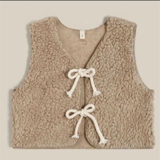 コドモビームス(こども ビームス)のTEDDY keep warm vest  オーガニックズー　3-4y(ジャケット/上着)