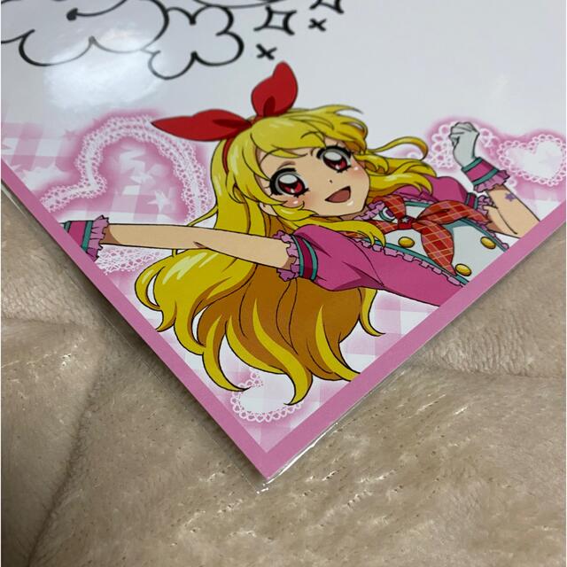 アイカツ!(アイカツ)の【新品】星宮いちご　サイン色紙　アイカツオフィシャルショップ エンタメ/ホビーのおもちゃ/ぬいぐるみ(キャラクターグッズ)の商品写真