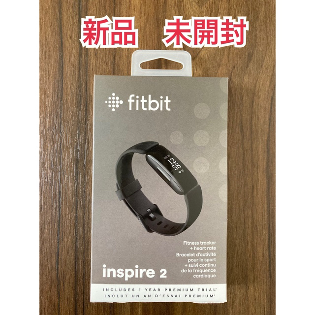 新品未開封 fitbit inspire2 ブラック - rehda.com