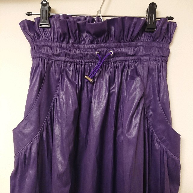 mame(マメ)のおやつの碧様 専用 MURRAL ミュラール ロング スカート パープル レディースのスカート(ロングスカート)の商品写真