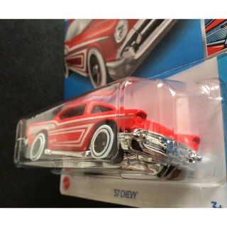 シボレー(Chevrolet)のHot Wheels ホットウィール ‘57 CHEVY シェビー レッド(ミニカー)