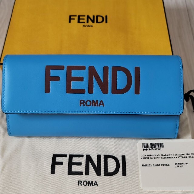 FENDI - 新品。人気 FENDI ウォレット フェンディ 長財布　フェンディ財布