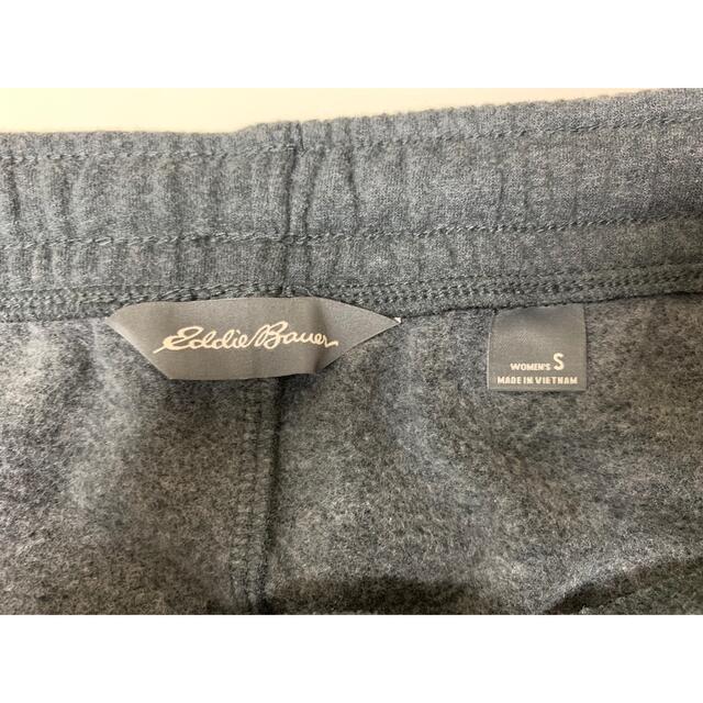 Eddie Bauer(エディーバウアー)の美品 エディー バウアー レディース 裏毛 スウェットパンツ ミディアム グレー レディースのパンツ(その他)の商品写真