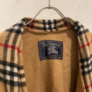 BURBERRY - 英国製 バーバリー ポンチョ ケープ ジャケット ノバ