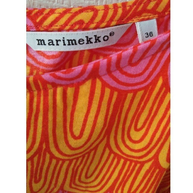 marimekko(マリメッコ)のマリメッコ　チュニック　ワンピース レディースのワンピース(ミニワンピース)の商品写真