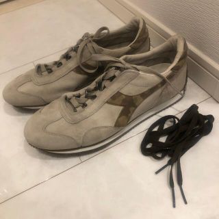 diadora ヘリテージ　カモフラ　EQUIPE STONE WASH 27