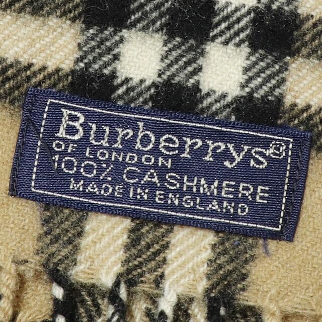 BURBERRY(バーバリー)の★BURBERRY★バーバリー★ノバチェック マフラー★カシミヤ★イングランド製 メンズのファッション小物(マフラー)の商品写真