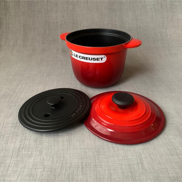 LE CREUSET - 未使用 ルクルーゼ ココットエブリィ 18 チェリー LE CREUSET - 未使用 ルクルーゼ ココットエブリィ 18 チェリー