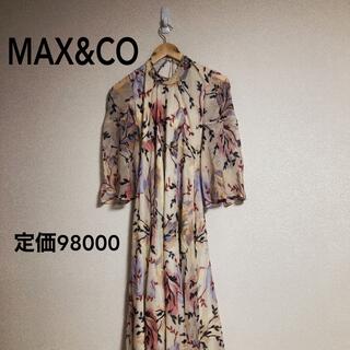 Max & Co. - 【新品未使用】max&co ドレスの通販｜ラクマ