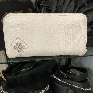 クロムハーツ(Chrome Hearts)のクロムハーツアリゲーターフィリグリープラス(長財布)