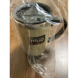 サーモマグ(thermo mug)のthermo mug サーママグ　アイボリー　SLIM MUG SM16-29(グラス/カップ)