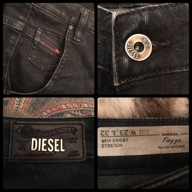 DIESEL(ディーゼル)の【hiro様専用】DIESEL fayza ストレッチ ボーイフレンド W23 レディースのパンツ(デニム/ジーンズ)の商品写真