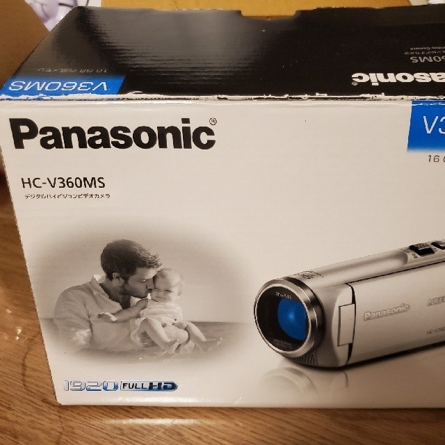 Panasonic(パナソニック)のhc-v360ms Panasonicパナソニック　ビデオカメラ スマホ/家電/カメラのカメラ(ビデオカメラ)の商品写真