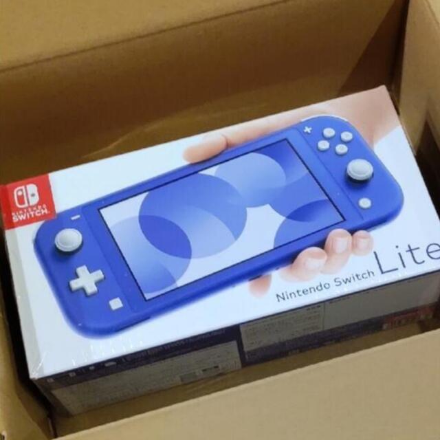 Nintendo Switch(ニンテンドースイッチ)のNintendo Switch  Lite ブルー エンタメ/ホビーのゲームソフト/ゲーム機本体(携帯用ゲーム機本体)の商品写真