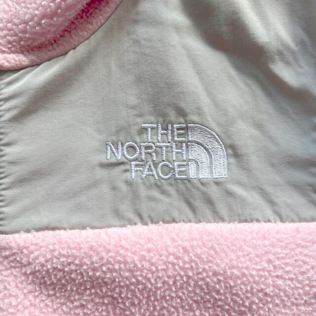 THE NORTH FACE(ザノースフェイス)のノースフェイス  キッズパーカー　ピンク130 キッズ/ベビー/マタニティのキッズ服男の子用(90cm~)(ジャケット/上着)の商品写真