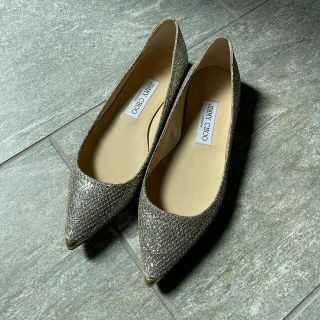 ジミーチュウ(JIMMY CHOO)のJimmy Choo♡キラキラパンプス(バレエシューズ)