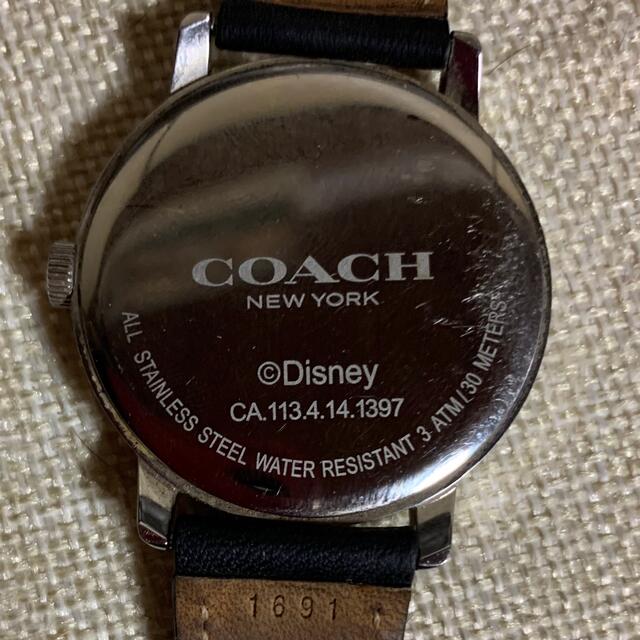 COACH(コーチ)の(専用です)COACHミッキーコラボ時計 レディースのファッション小物(腕時計)の商品写真