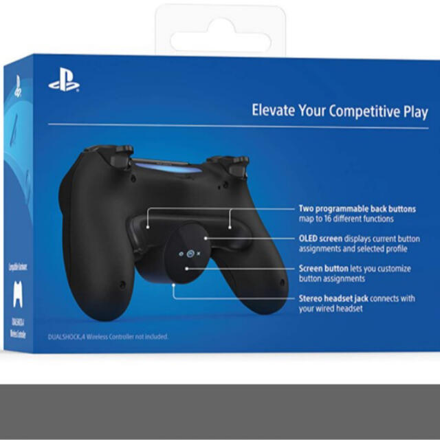 SONY(ソニー)のSONY 純正 DUALSHOCK4 背面ボタンアタッチメント Back  エンタメ/ホビーのゲームソフト/ゲーム機本体(その他)の商品写真