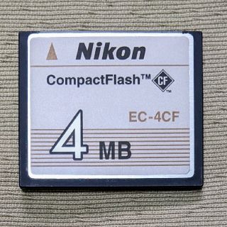 ニコン(Nikon)のNikon Compact Flash 4MB ／ EC-4CF(その他)