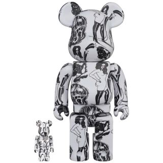 メディコムトイ(MEDICOM TOY)のBE@RBRICK SAIKO OTAKE planet 100％ & 400％(フィギュア)