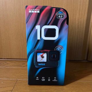 ゴープロ(GoPro)のgopro hero10 black CHDHX-101-RW 新品未使用(ビデオカメラ)