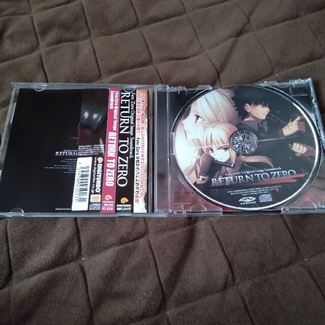 RETURN TO ZERO　『Fate/Zero』 エンタメ/ホビーのCD(アニメ)の商品写真