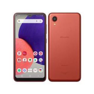 ギャラクシー(Galaxy)のdocomo Galaxy A22 5G SC-56B レッド(スマートフォン本体)