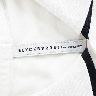ブラックバレット バイ ニールバレット ポロシャツ 半袖 無地 2 白 黒