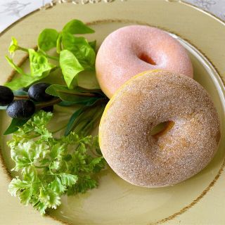 ドーナツ2種　食品サンプル(置物)