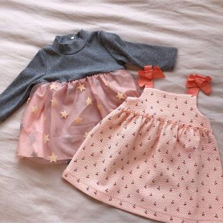 ザラキッズ(ZARA KIDS)のベビー服☆サイズ70☆ZARA★西松屋(ワンピース)