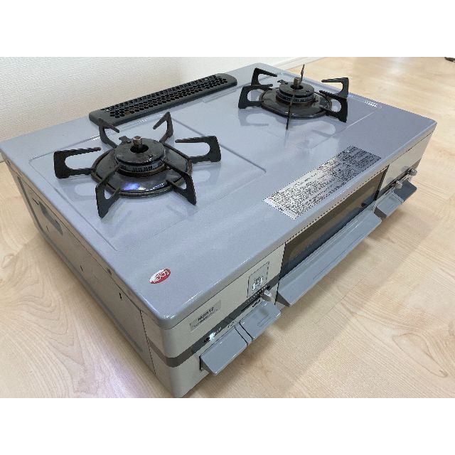 NORITZ(ノーリツ)の【送料込】ノーリツ LG2260L ガステーブル コンロ LPガス インテリア/住まい/日用品のキッチン/食器(調理道具/製菓道具)の商品写真