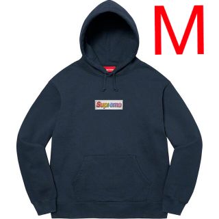 シュプリーム(Supreme)のBling Box Logo Hooded Sweatshirt Supreme(パーカー)