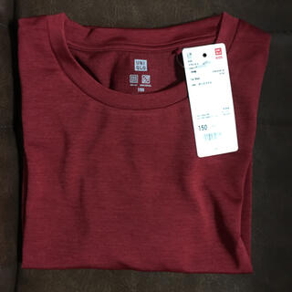 ユニクロ(UNIQLO)のユニクロ　クルーネック　ドライ　半袖　Tシャツ　150(Tシャツ/カットソー)
