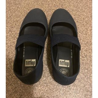 フィットフロップ(fitflop)のfitflop  フラットシューズ　ネイビー(スリッポン/モカシン)