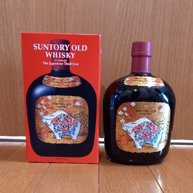 【SUNTORY】サントリーウイスキーオールド 干支ボトル 亥歳2019