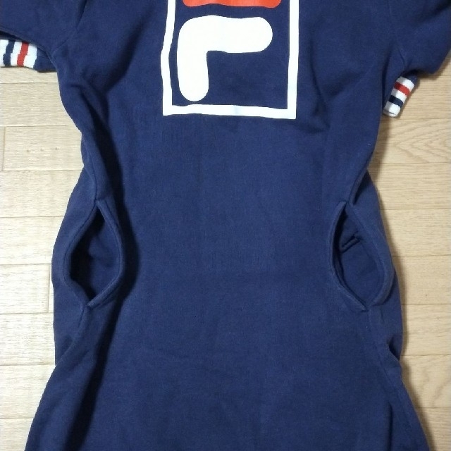 FILA(フィラ)のFILA★チュニック・パーカー・トレーナー★150cm キッズ/ベビー/マタニティのキッズ服女の子用(90cm~)(ワンピース)の商品写真