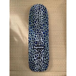 シュプリーム(Supreme)のsupreme box logo leopard deck blue(スケートボード)