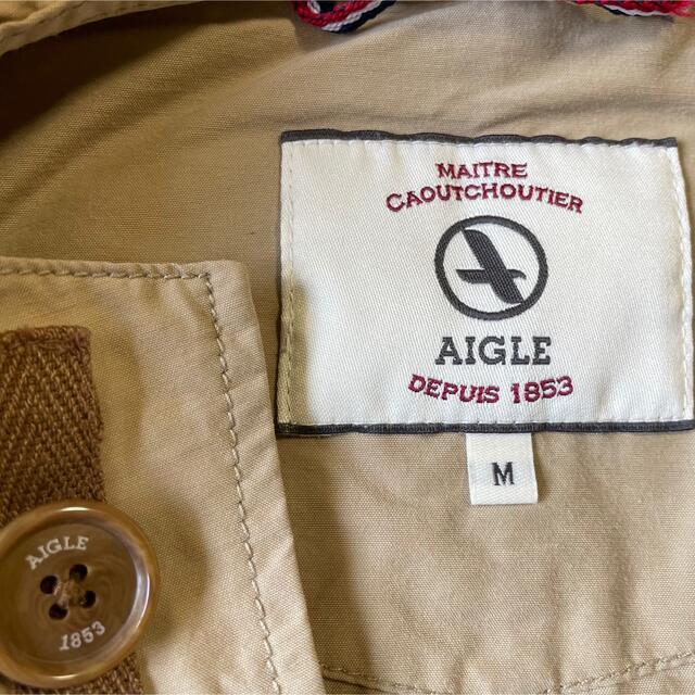 AIGLE(エーグル)の(ナラン様専用)AIGLE エーグル　マウンテンパーカー　Mサイズ メンズのジャケット/アウター(マウンテンパーカー)の商品写真